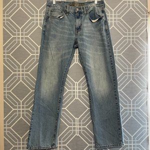 AMERICAN EAGLE ORIGNAL STRAIGHT JEANS 32X32 EUC